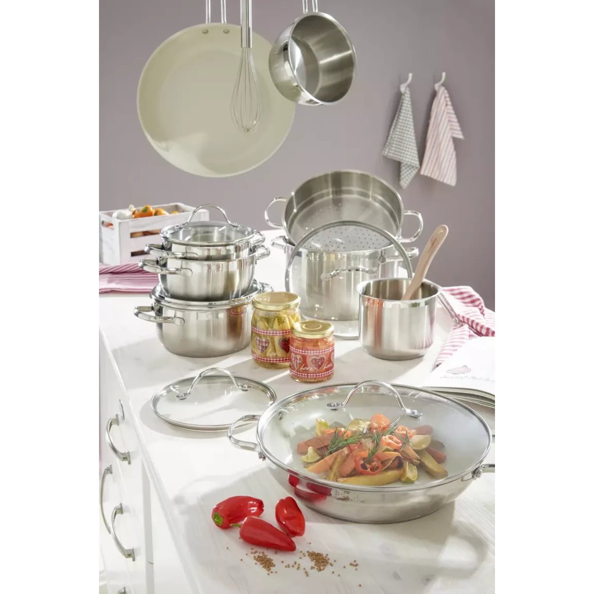 Set Tenxhere 9CP Qelik Inox - Figura 2