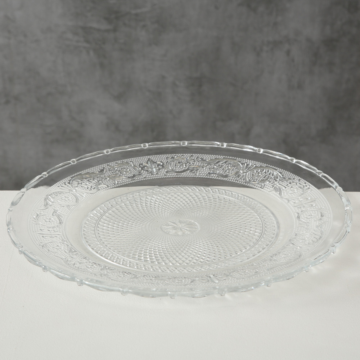 Pjatë qelqi ROYA 30cm