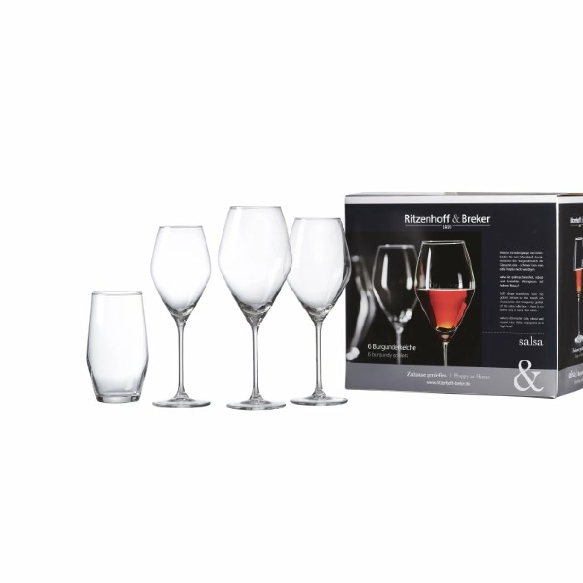 Gotë për Verë 6 copë 340ml QELQ - Figura 2