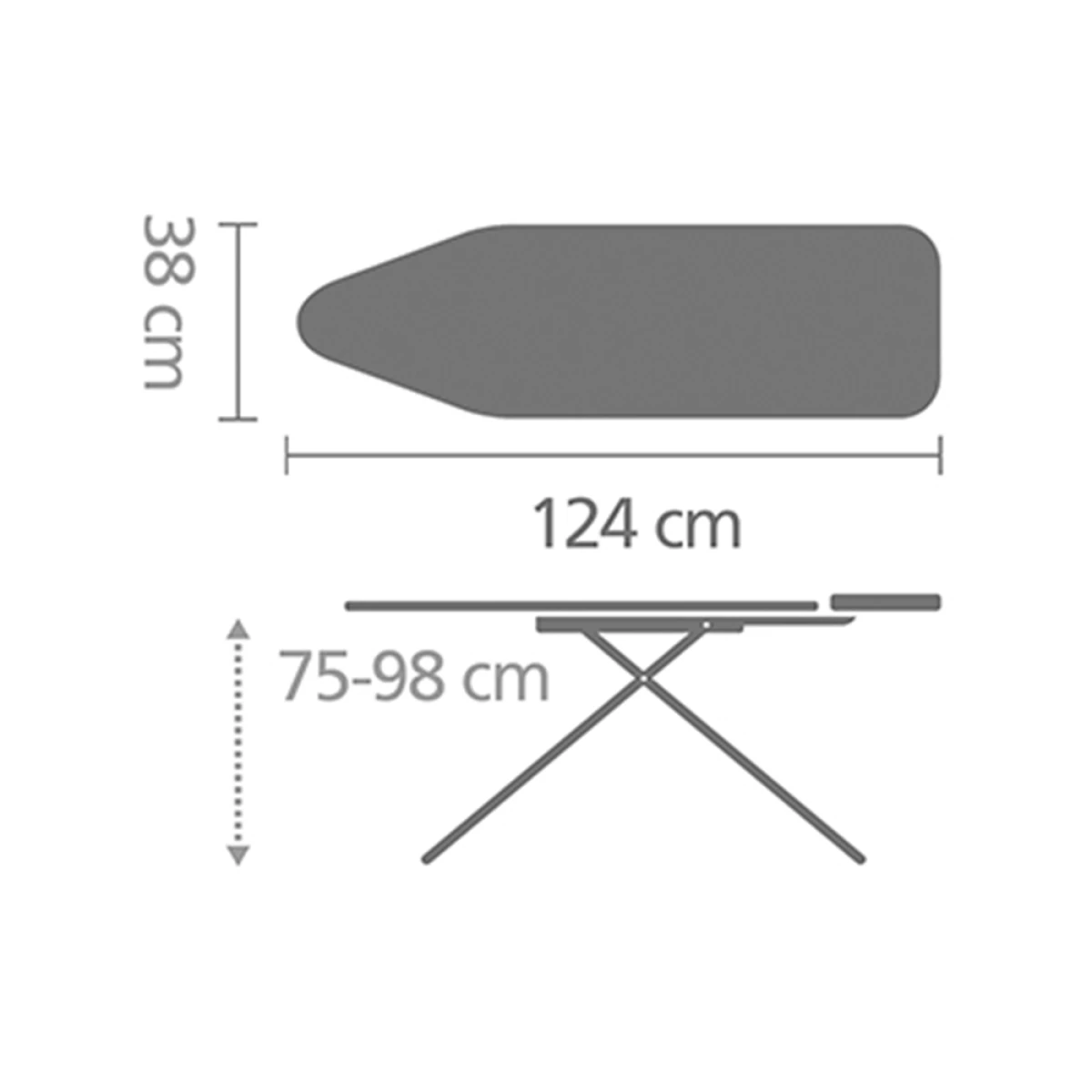 Tavoline per hekurosje 124X38cm - Figura 2