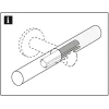Vazhdues i shtizes se perdes 20mm PVC - Figura 2