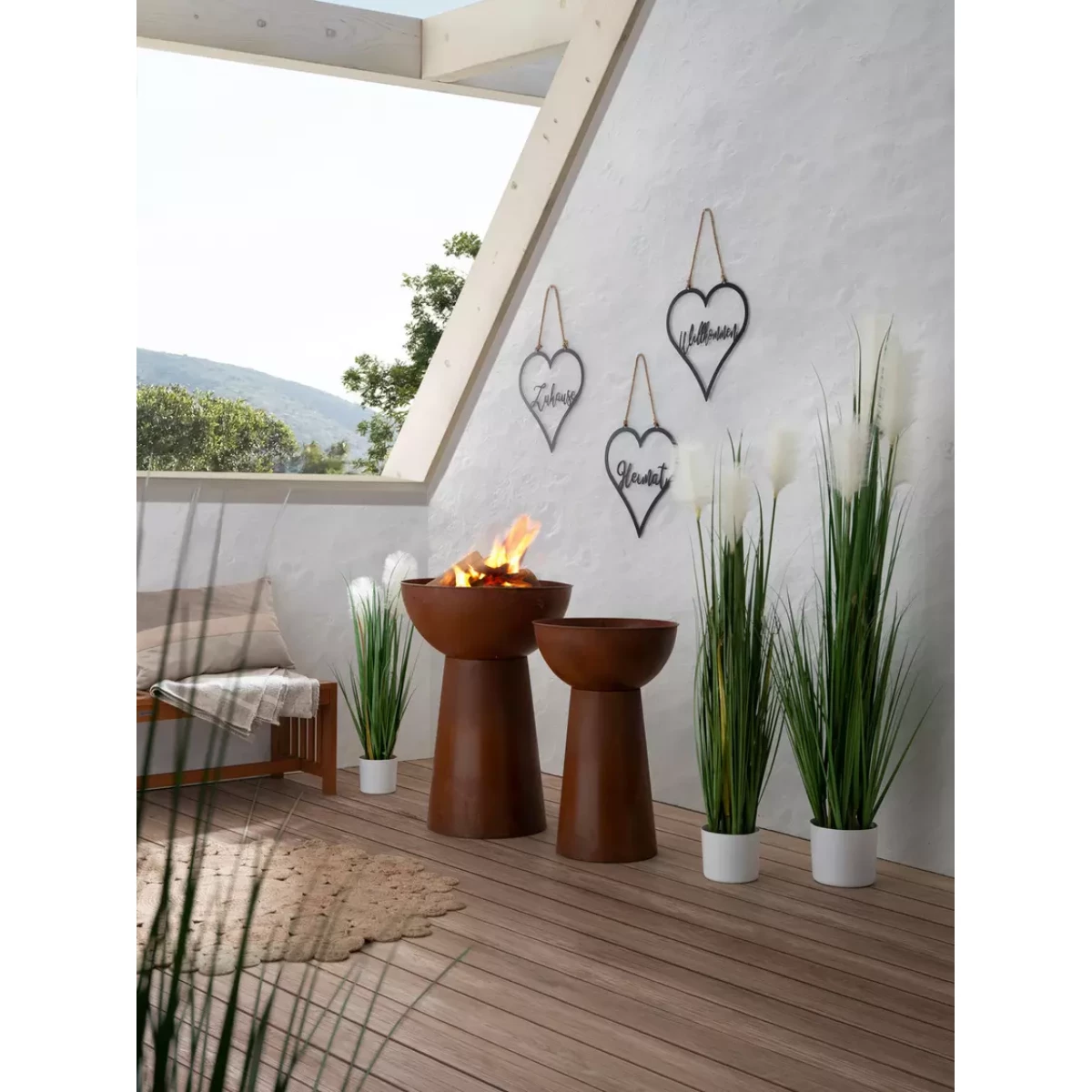 Lule Dekorative me mbajtëse 80CM - Figura 3