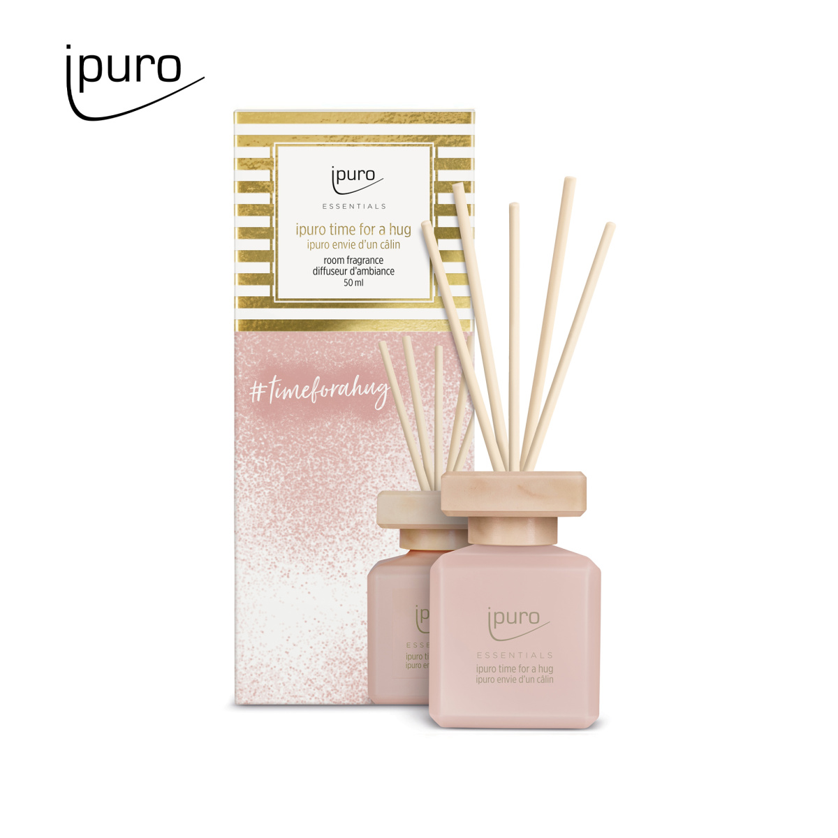 Aromatizues i hapësirës TIME FOR A HUG (vanilje, portokall, dru sandali) 50ml