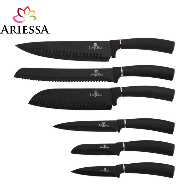 Set i thikave 6cp Black