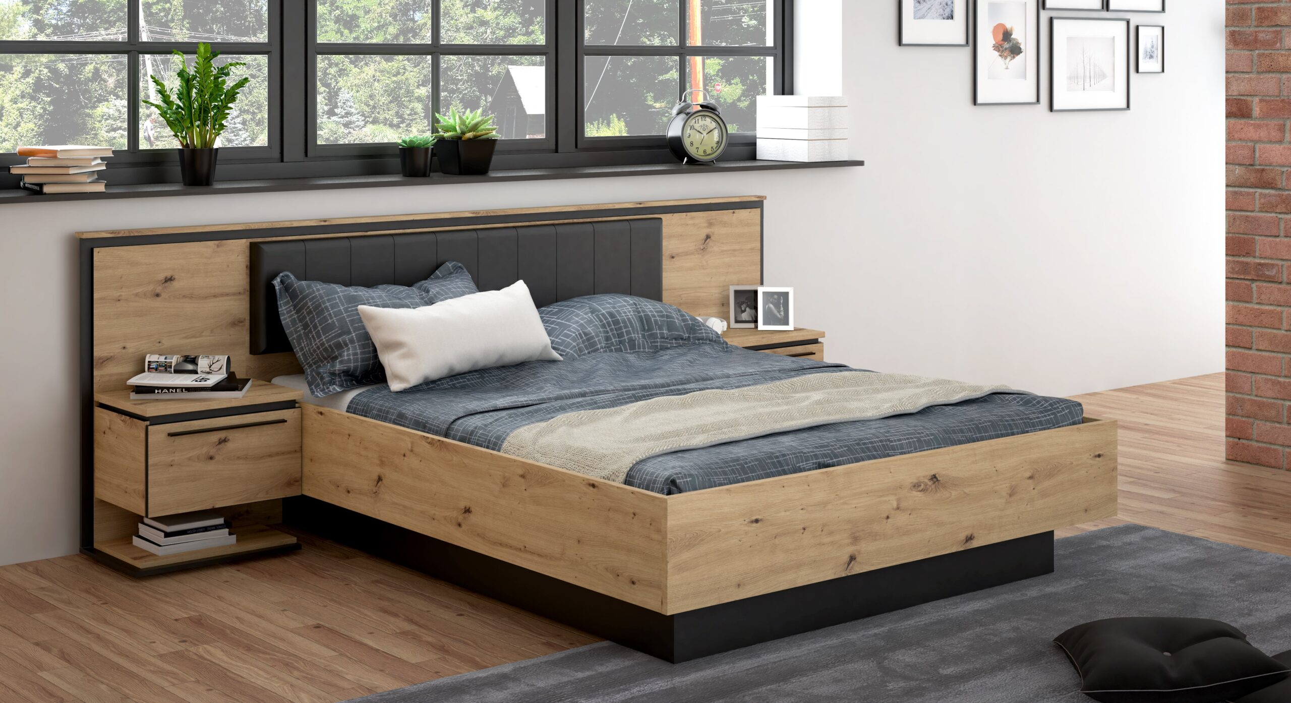 Kornizë shtrati Izo IZXL1162-M361