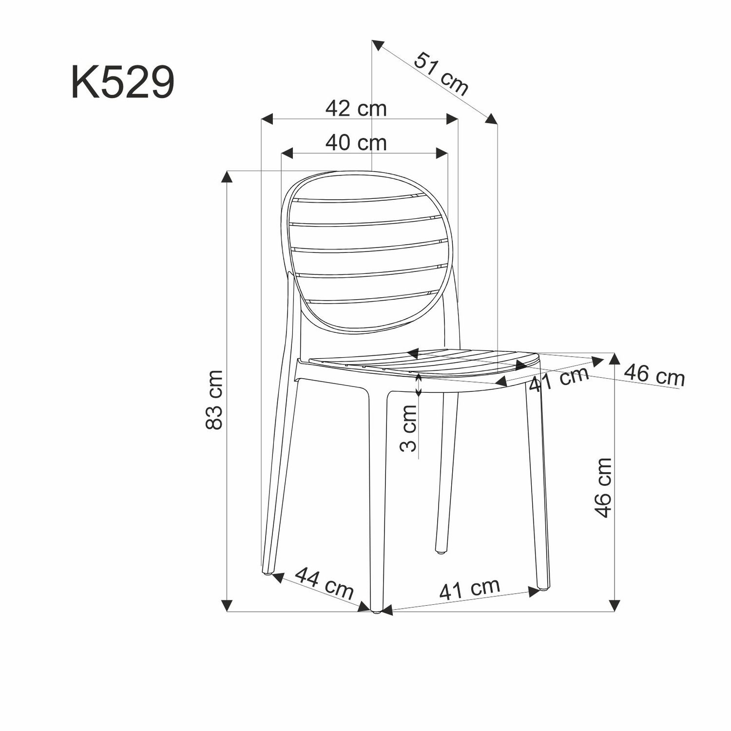 Karrige per kopsht K-529